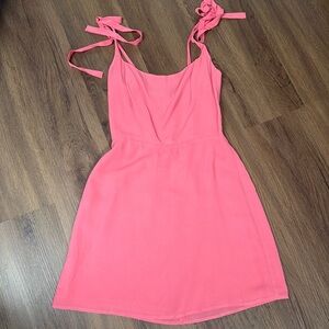 Reformation Annabelle Dress Sz 6 Pink